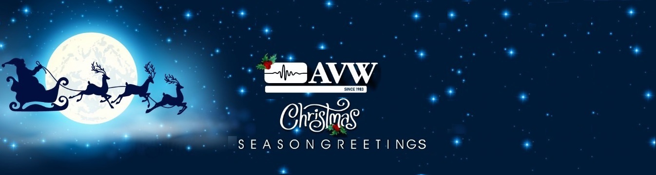 Season’s greetings from AVW…..