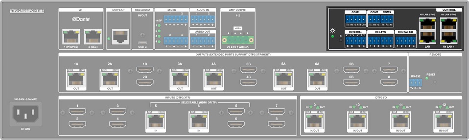 DTP3 CrossPoint 884 Matrix Switcher92